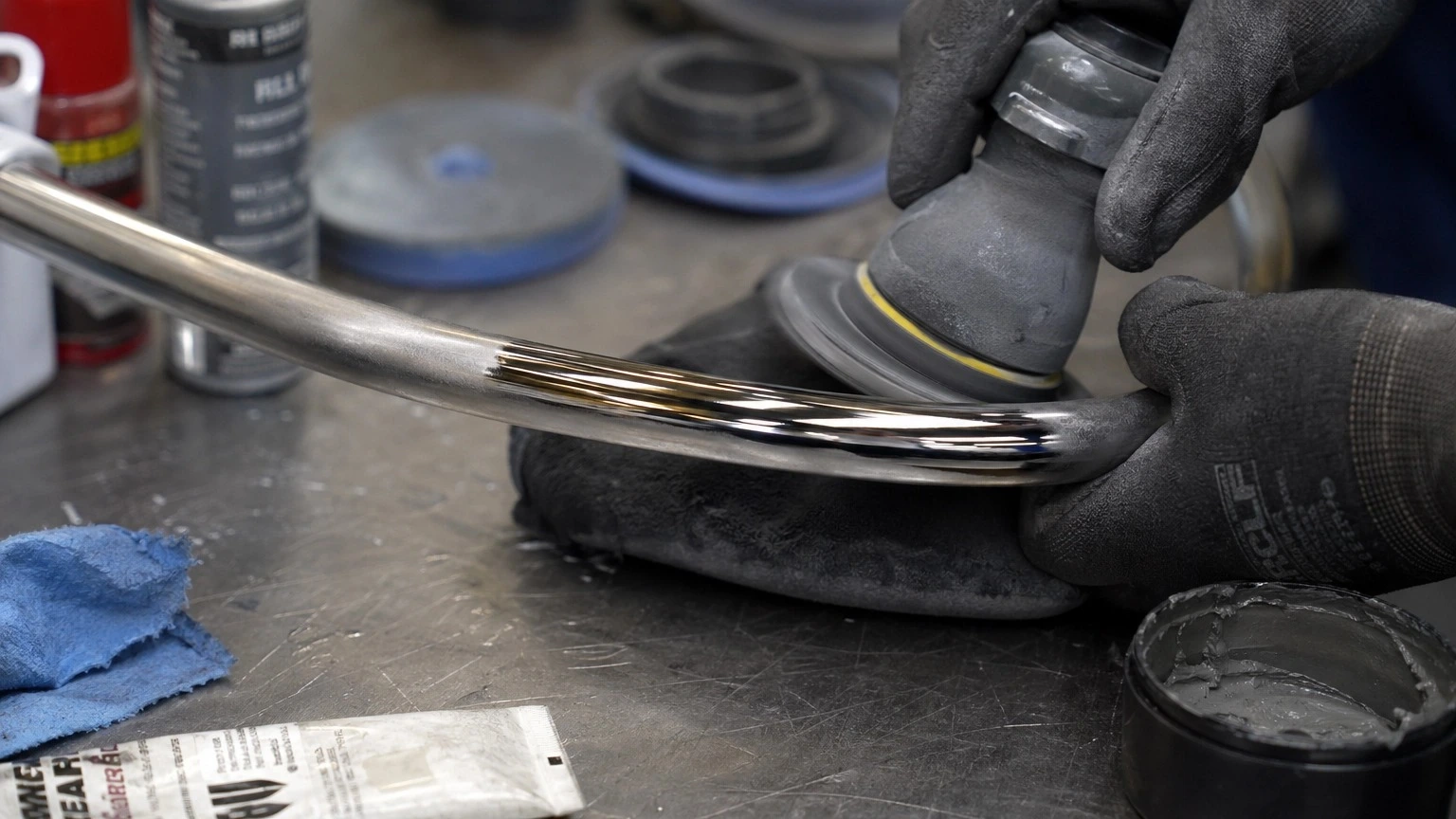Polishing: Barrel finishing